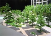 建築模型　植栽012
